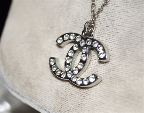 chanel charm necklace replica|chanel copy necklace.